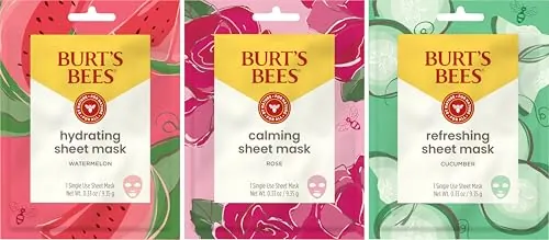 Burt's Bees Face Mask Bundle Set Review: Sheet Masks image 2