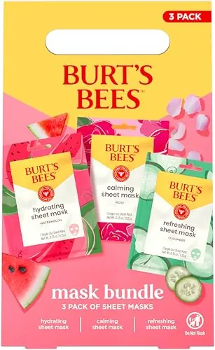 Burt's Bees Face Mask Bundle Set Review: Sheet Masks image 5