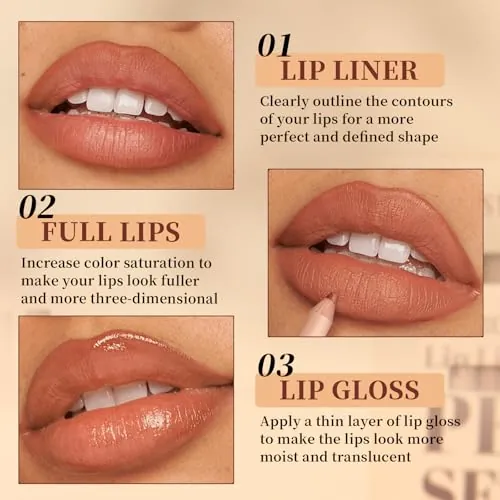 QiBest 12Pcs Lip Liner Set Review: Matte Pencil Kit image 4
