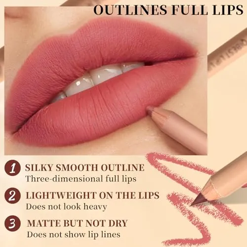 QiBest 12Pcs Lip Liner Set Review: Matte Pencil Kit image 6