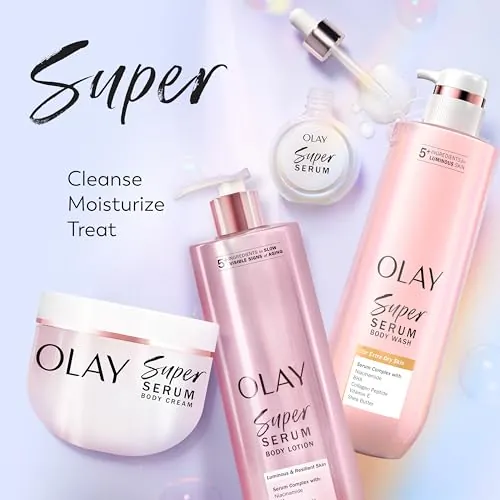 Olay Super Serum Body Wash Review: Extra Dry Skin image 4